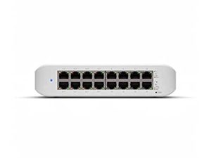 Ubiquiti UniFi Switch Lite 16 PoE | 16-Port Gigabit Switch with 8 PoE+ 802.3at Ports (USW-Lite-16-PoE)