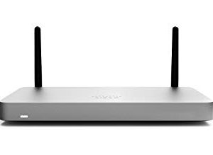 Cisco Meraki MX67W Cloud-Managed Security Appliance | MX67W-HW | 450 Mbps throughput | Firewall and DHCP Device