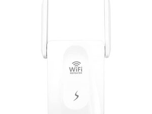 WiFi Extender - WiFi Range Extender Wireless Internet Booster Wireless Signal Booster Repeater with Ethernet Port Extend Internet WiFi for Home Device 360° Coverage