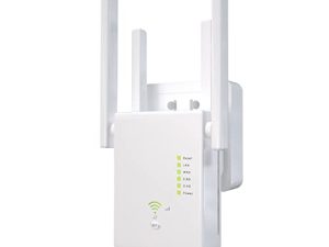 2022 WiFi Extender 1200Mbps WiFi Signal Booster for Home 6000 Sq.ft and 30 Devices