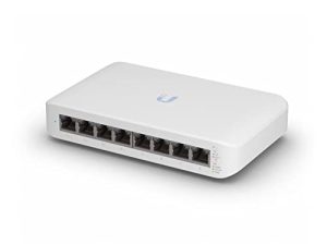 Ubiquiti UniFi Switch Lite 8 PoE | 8-Port Gigabit Switch with 4 PoE+ 802.3at Ports (USW-Lite-8-PoE)