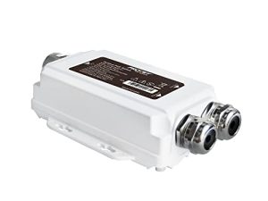 Procet Outdoor 12-55VDC Input |10G PoE Injector Adapter | 55VDC 0.55A 30 Watts Output | PoE+ 802.3at IP67 Rated Waterproof for 10GbE Devices Wi-Fi 6