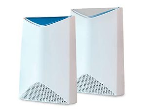 NETGEAR Orbi Pro Tri-Band Mesh WiFi System (SRK60) -- Router & Extender Replacement covers up to 5