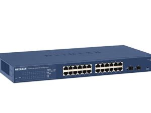 NETGEAR 26-Port Gigabit Ethernet Smart Switch (GS724Tv4) - Managed