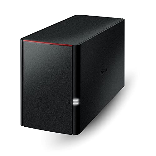 BUFFALO LinkStation SoHo 220 8TB 2-Bay NAS Network Attached Storage with HDD Hard Drives Included NAS Storage That Works as Small Office and Home Cloud or Network Storage Device for Home Office BUFFALO LinkStation SoHo 220 8TB 2-Bay NAS Network Attached Storage with HDD Hard Drives Included NAS Storage That Works as Small Office and Home Cloud or Network Storage Device for Home Office