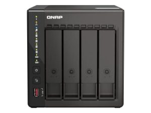 QNAP TS-453E-8G-US 4 Bay High-Performance Desktop NAS with Intel Celeron Quad-core Processor