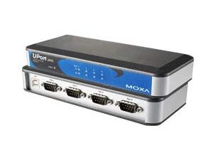 MOXA UPort 2410 4-Port RS-232 Serial to USB Converter