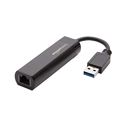 Amazon Basics USB 3.0 to 10/100/1000 Gigabit Ethernet Internet Adapter Amazon Basics USB 3.0 to 10/100/1000 Gigabit Ethernet Internet Adapter