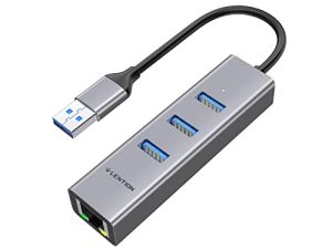 LENTION USB Hub to 3 USB 3.0 & Gigabit Ethernet LAN RJ45