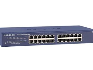 NETGEAR 24-Port Gigabit Ethernet Unmanaged Switch (JGS524) - Desktop or Rackmount
