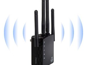 WiFi Extender Upgraded Cover up to 8000sq.ft and 35 Devices