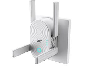 All-New WiFi Extender Internet Long Range Booster up to 8500 sq.ft - Wi-Fi Signal Amplifier Repeater with Ethernet Port & Access Point Mode
