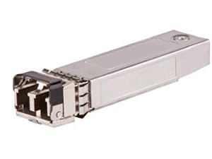 Aruba 10 Gigabit SFP+ SR transceiver for multimode Fiber Connections up to 300 Meters (J9150D)