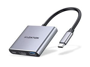 LENTION 3-in-1 USB C Hub with 100W Power Delivery