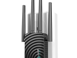 2022 WiFi Extender Wireless Signal Booster Cover to 5000sq.ft and 35 Devices