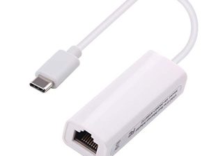 USB Type-C to RJ45 Female OTG 100Mbps Fast Ethernet Network Adapter Compalite with Tablet PC/Laptop (Windows