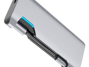 Uonlytech Type C Hub Multiport Adapter 7 in 1 USB -C to HDMI Compatible for MacBook Pro More Type C Devices