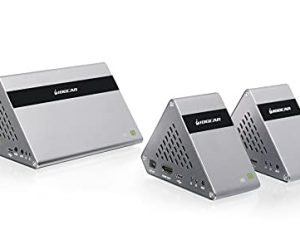 IOGEAR Wireless HDMI Transmitter and Receiver - 4K 1080P Streaming Video - Audio from Laptop - PC - Phone to 2 Video Devices - GW4K30GH60KIT