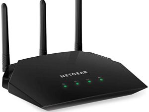 NETGEAR WiFi Router (R6330) - AC1600 Dual Band Wireless Speed (up to 1600 Mbps) | Up to 1200 sq ft Coverage & 20 Devices | 4 x 1G Ethernet and 1 x 2.0 USB Ports (R6330-1AZNAS)