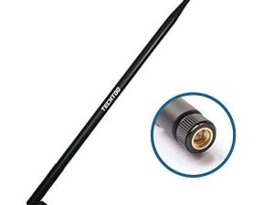 TECHTOO 9dBi WiFi Antenna with SMA Male (SMA-Plug) Connector Compatible W/Anran Haloview IP Camera & Other Wireless Security Camera Antenna - 2.4Ghz Wireless Networking Device (SMA-Plug 1Pack)