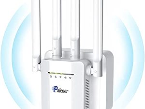 WiFi Extender Signal Booster Long Range Coverage to 9985sq.ft and 50+ Devices