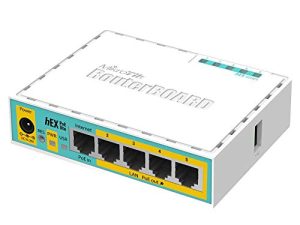 Mikrotik RouterBoard RB750UPr2 hEX PoE lite is a Small 5 Port Router