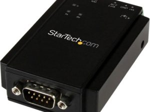 StarTech NETRS232 1 Port RS-232 Serial to IP Ethernet Device Server - DIN Rail Mountable