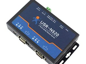 USR-N520 Serial to Ethernet Server TCP IP Converter Double Serial Device RS232 RS485 RS422 Multi-Host Polling