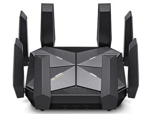 TP-Link AXE16000 Quad-Band WiFi 6E Router (Archer AXE300) - Dual 10Gb Ports Wireless Internet Router