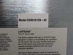 Lantronix EDS16PR 16-Port Device Server (EDS01612N-02) -