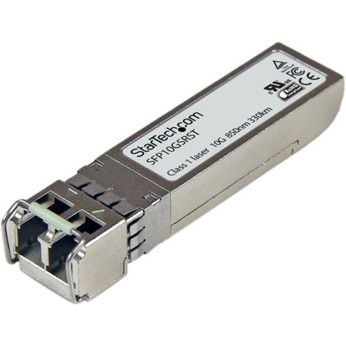 Startech.Com Cisco Compatible 10Gbase-Sr Sfp+ Fiber Transceiver Module 850Nm Mm Lc W/Ddm - 300M - 1 X 10Gbase-Sr "Product Category: Routing/Switching Devices/Modules" Startech.Com Cisco Compatible 10Gbase-Sr Sfp+ Fiber Transceiver Module 850Nm Mm Lc W/Ddm - 300M - 1 X 10Gbase-Sr "Product Category: Routing/Switching Devices/Modules"