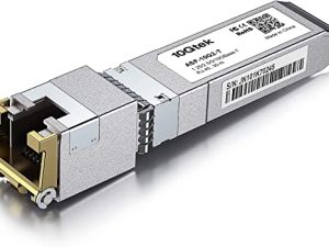 1.25/2.5/5/10G-T SFP+ RJ-45 CAT.6a Copper Transceiver
