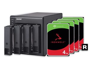 QNAP 4 Bay DAS (USB Type-C) with 12TB Storage Capacity