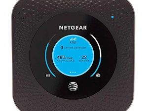 Netgear Nighthawk MR1100 4G LTE Mobile Hotspot Router (AT&T GSM Unlocked)(Steel Gray) (Renewed)