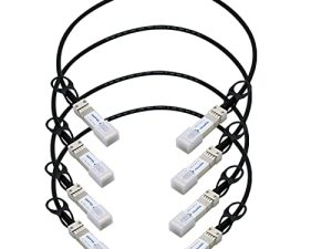 QSFPTEK 4pack 0.25m (0.82ft) 10G SFP+ Twinax Cable