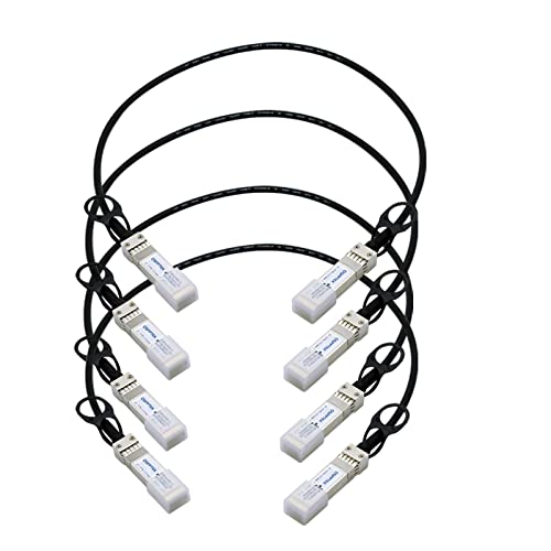 QSFPTEK 4pack 0.25m (0.82ft) 10G SFP+ Twinax Cable QSFPTEK 4pack 0.25m (0.82ft) 10G SFP+ Twinax Cable