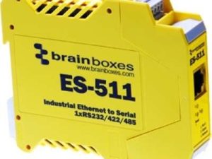BRAINBOXES ES-511 ES-511 1PORT Device SVR RS232/422/485 ENET Industrial Class